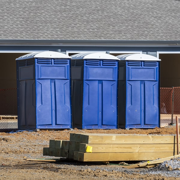 how can i report damages or issues with the porta potties during my rental period in Dickson City PA